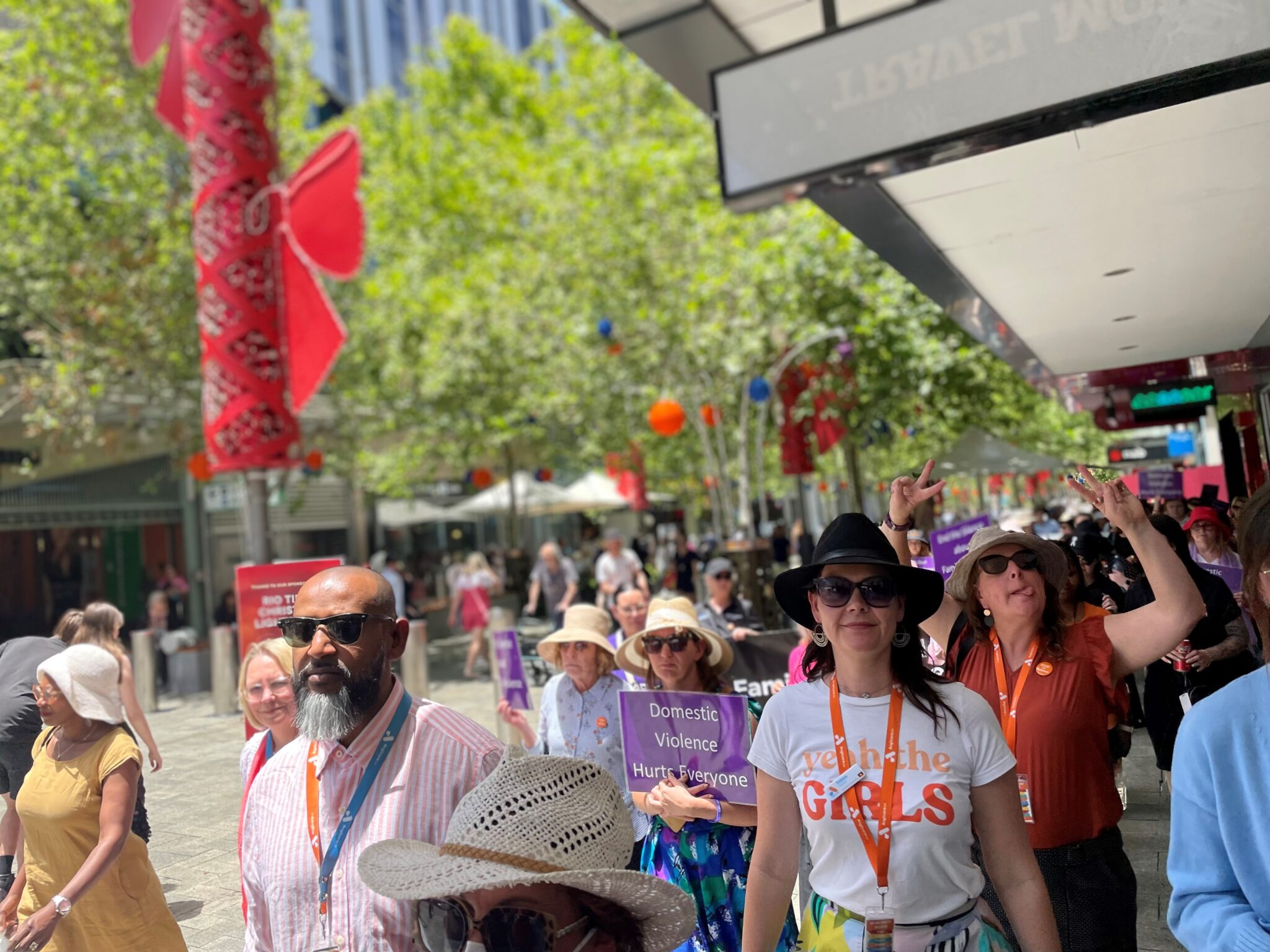 The 32nd Annual Silent Domestic Violence Memorial March | Women's Legal ...