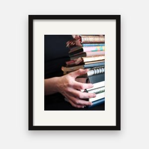 Held print 21 · Esther · My technicolour hands